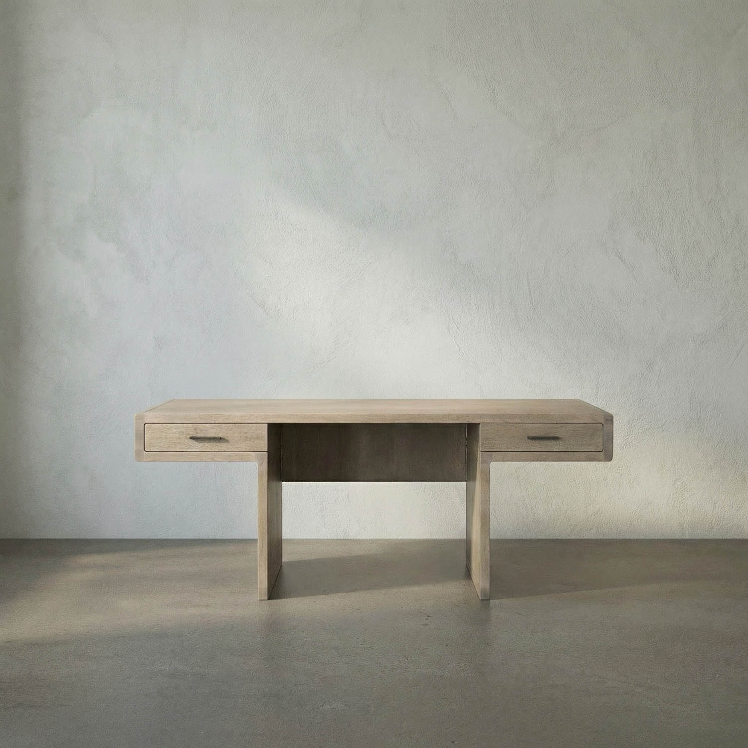 Degas Desk, Washed Walnut