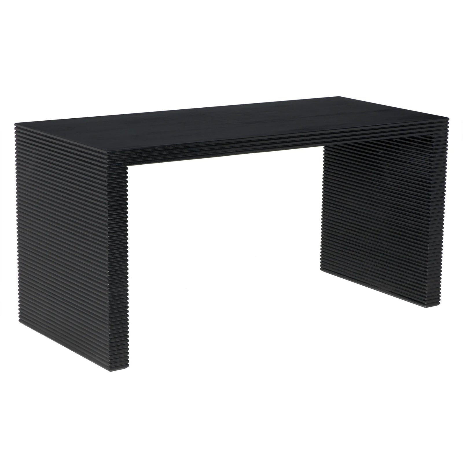 Manhattan Desk, Hand Rubbed Black