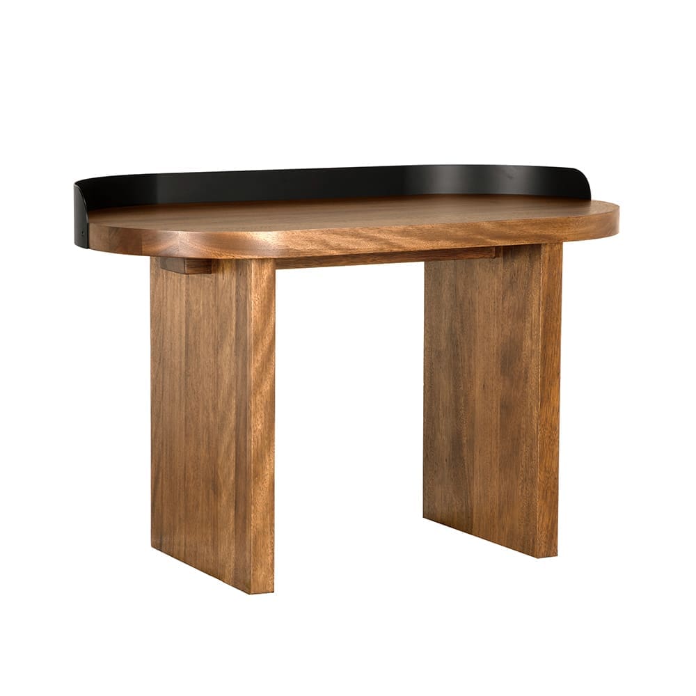 Euler Desk W/ Metal Detail