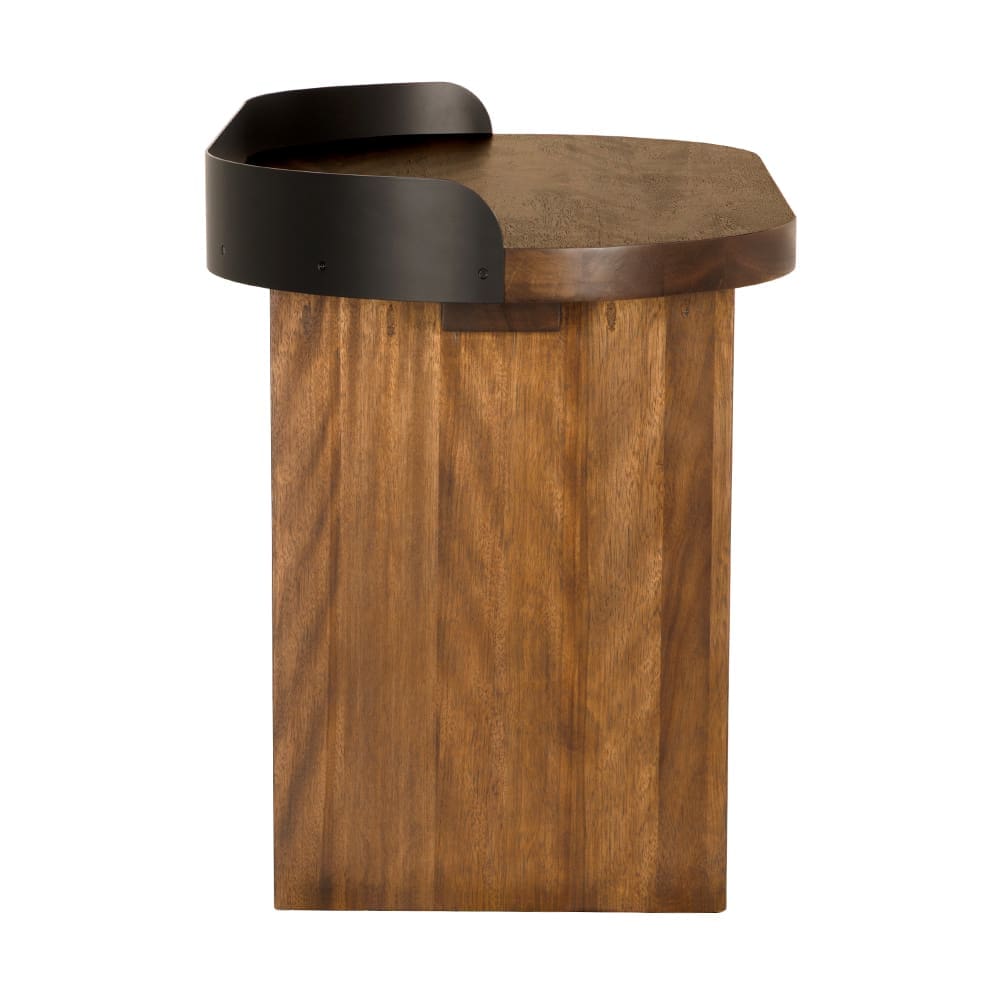 Euler Desk W/ Metal Detail