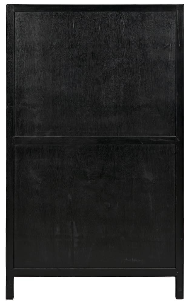 Hampton Tall Boy, Hand Rubbed Black