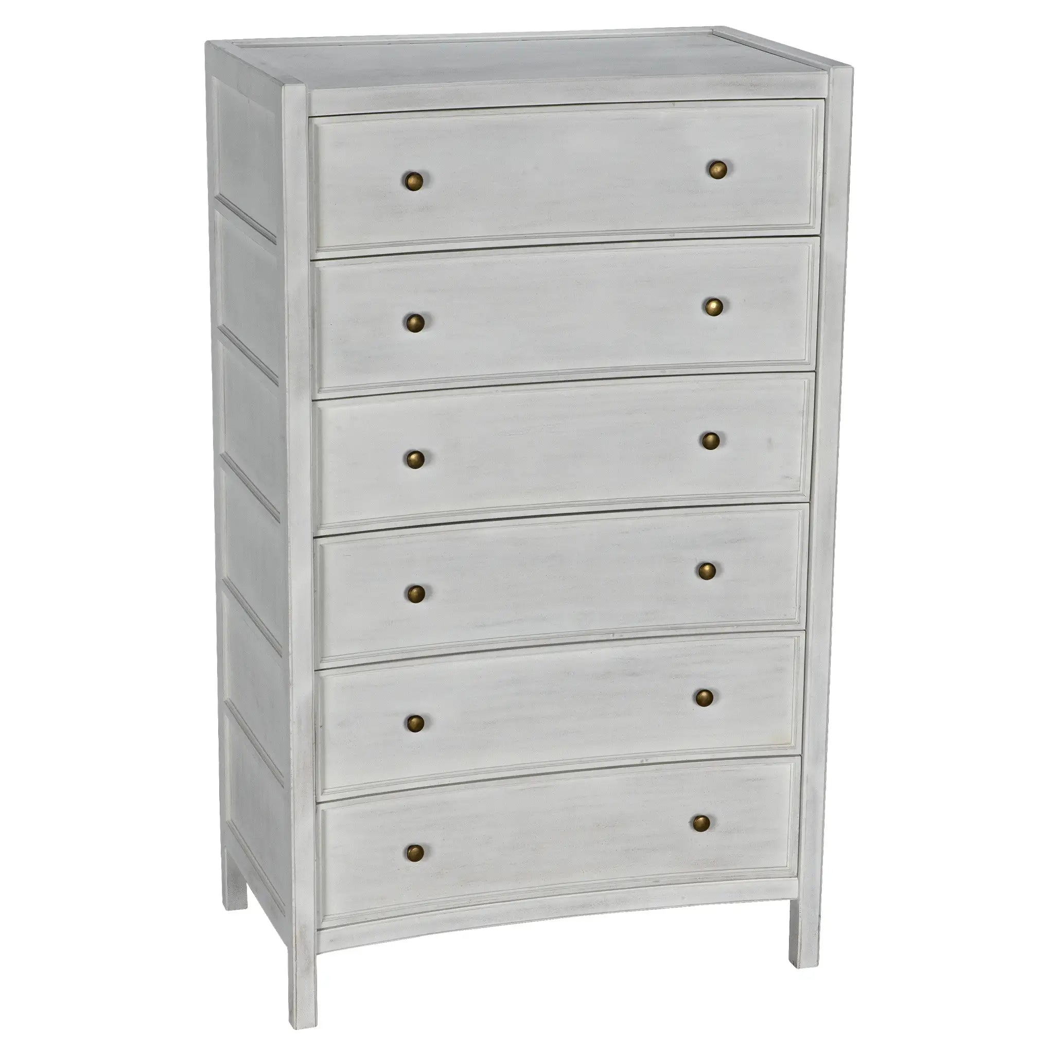 Hampton Tall Boy, White Wash