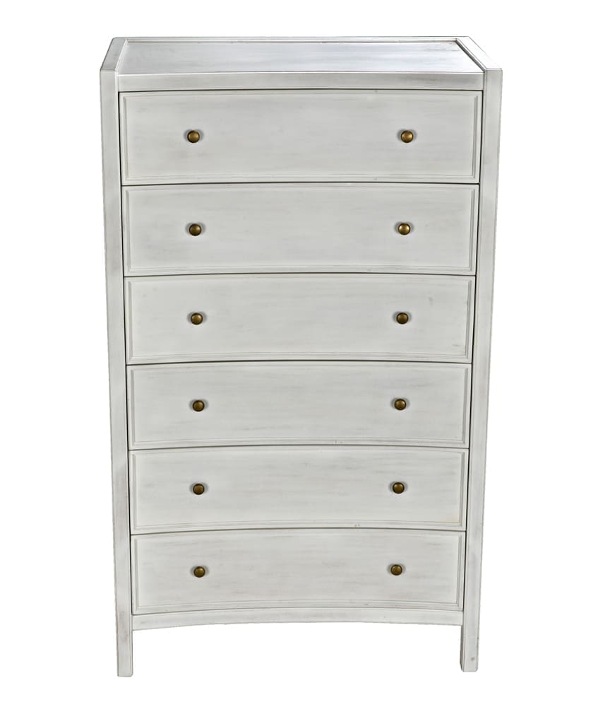 Hampton Tall Boy, White Wash