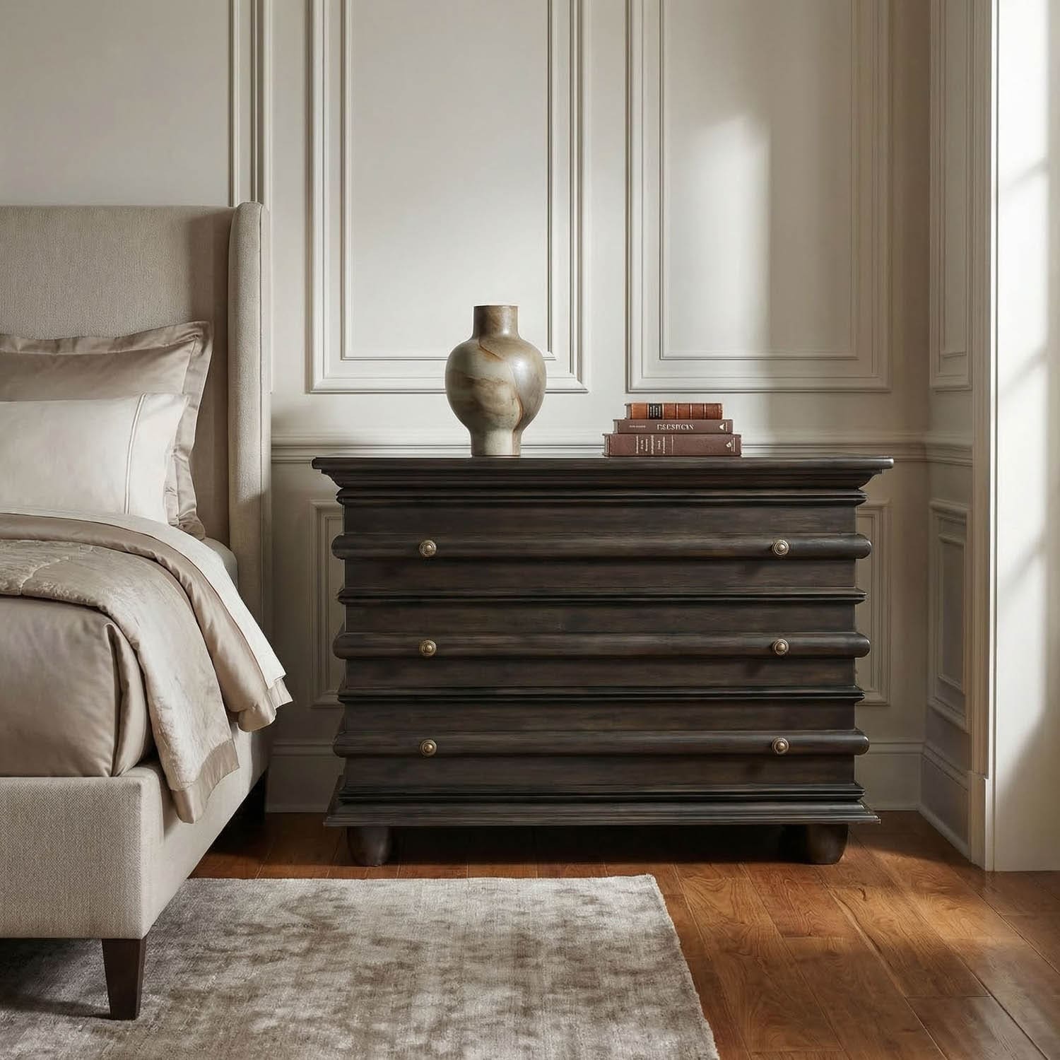 Ascona Small Chest, Pale