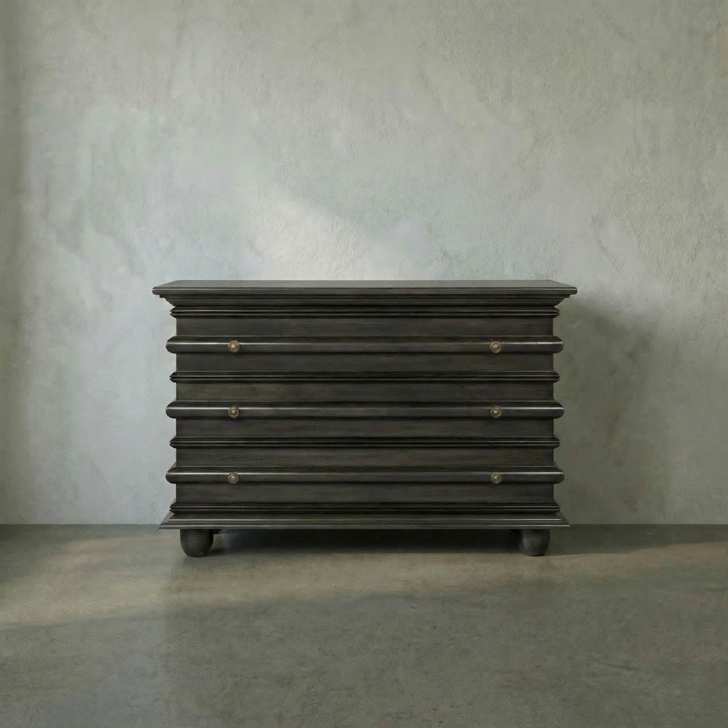 Ascona Small Chest, Pale by Noir