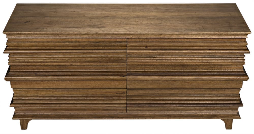 Bernard 6 Drawer, Dark Walnut