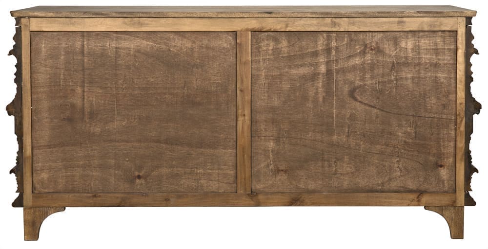 Bernard 6 Drawer, Dark Walnut