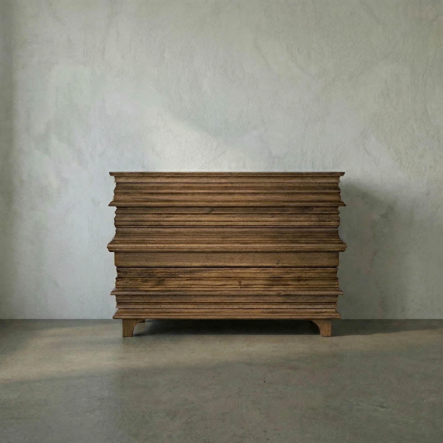 Bernard Chest, Dark Walnut by Noir