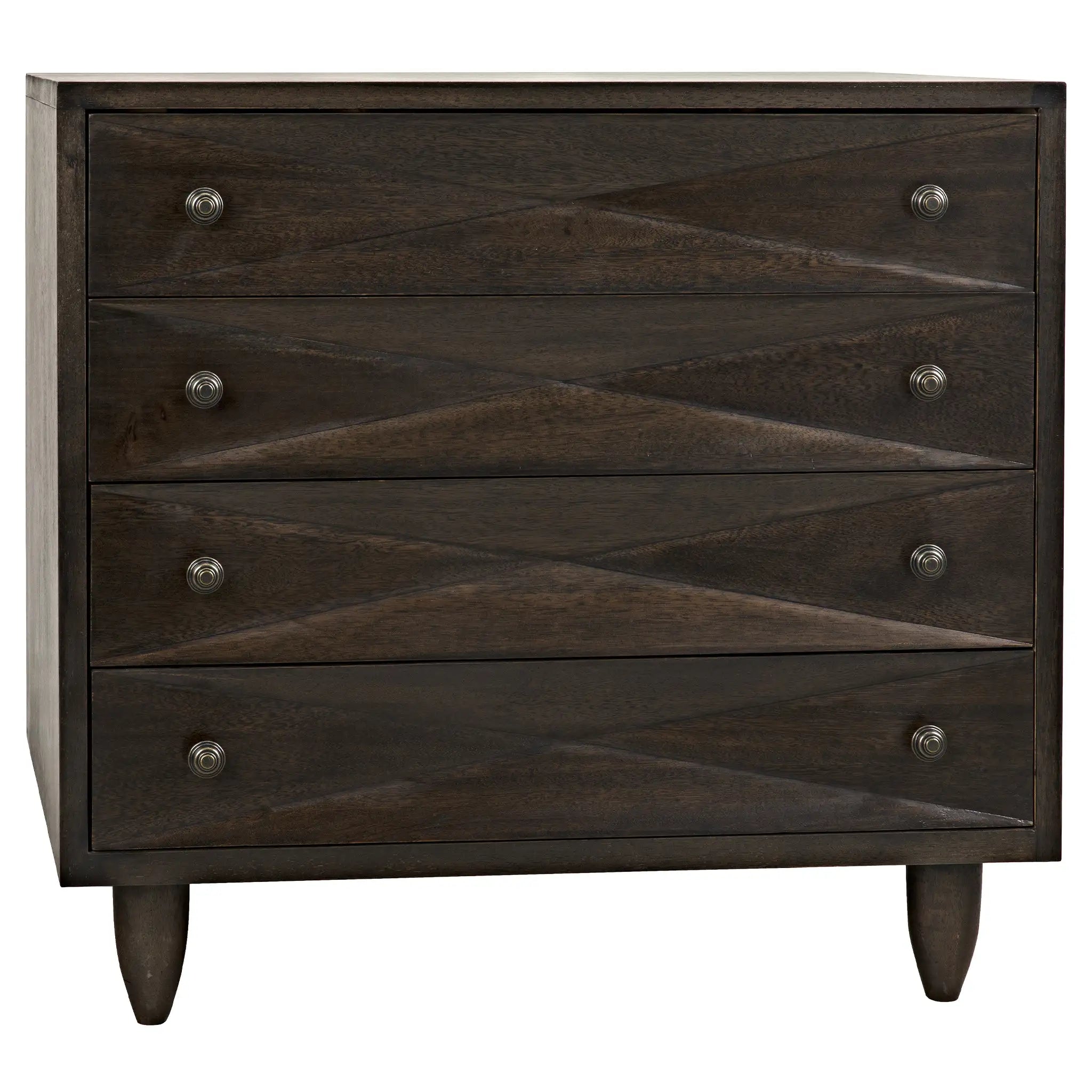 Diamond Chest, Ebony Walnut