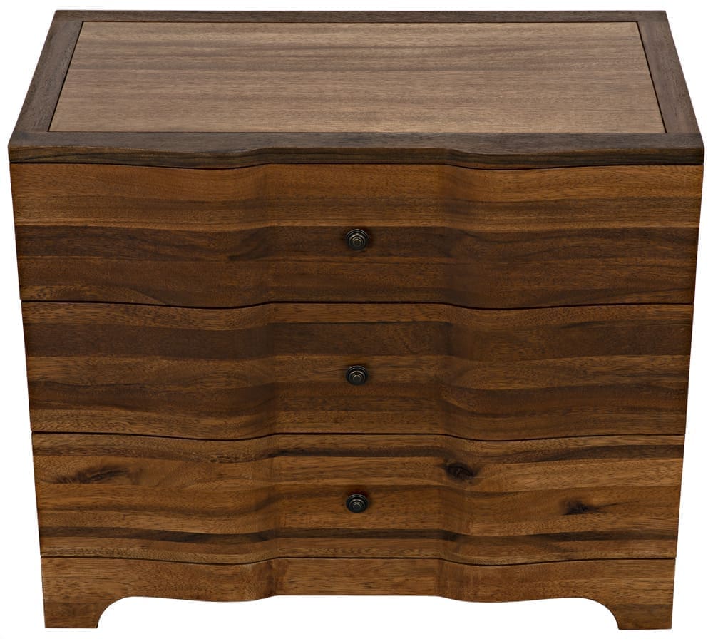 Claudie Chest, Dark Walnut