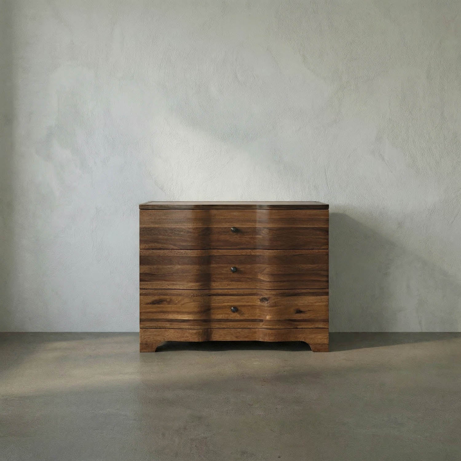 Claudie Chest, Dark Walnut by Noir