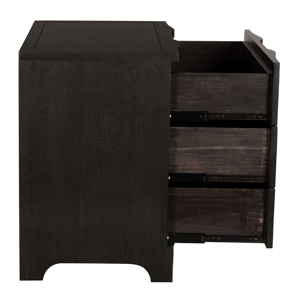 Claudie Chest, Ebony Walnut