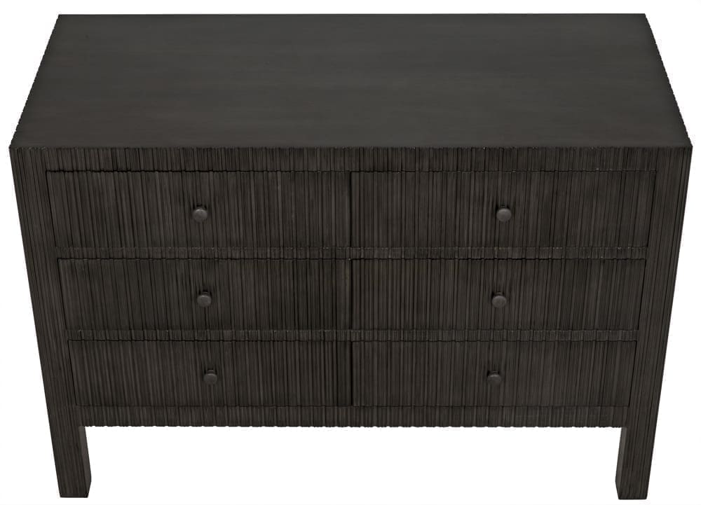 Conrad 6 Drawer Dresser, Pale