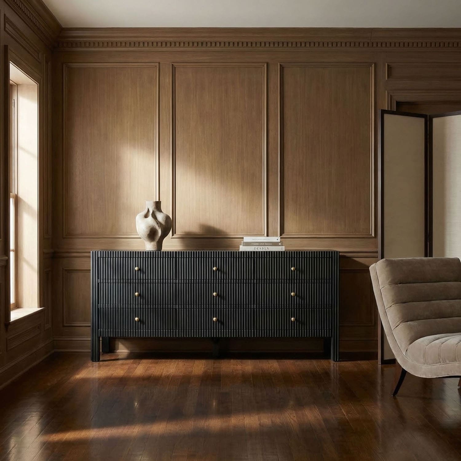 Conrad 9 Drawer Dresser, Pale