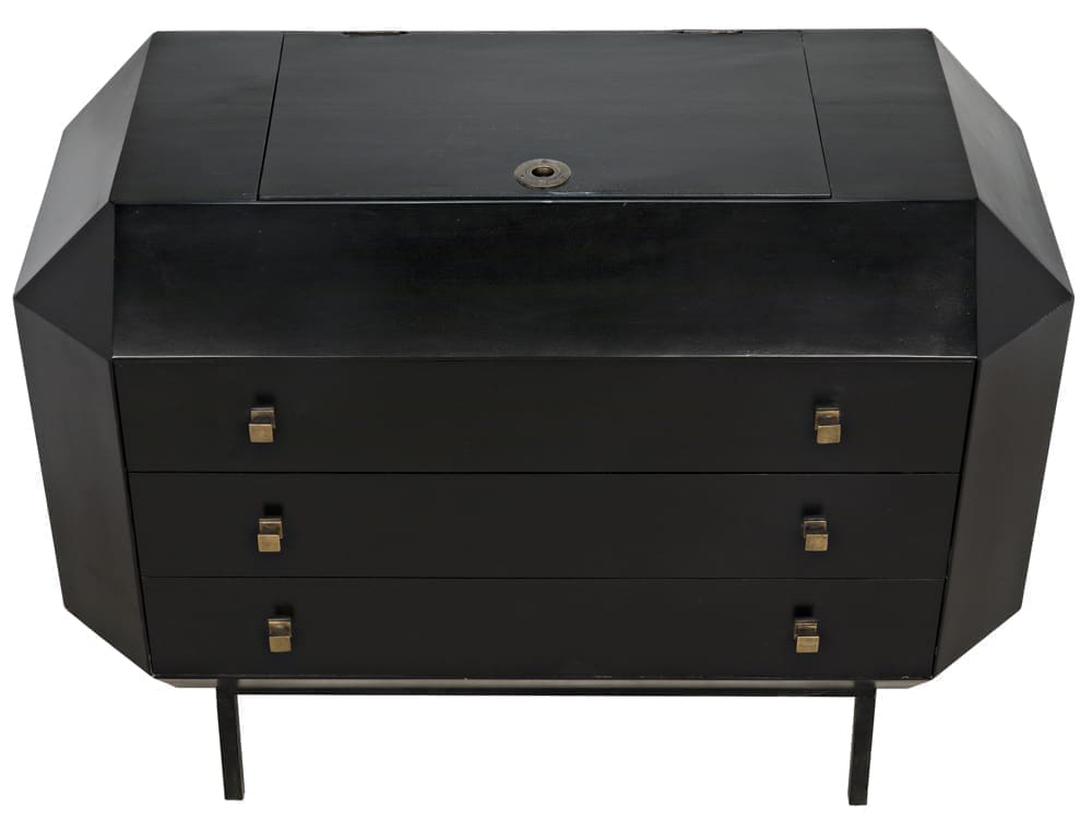 Rhiana Dresser, Hand Rubbed Black