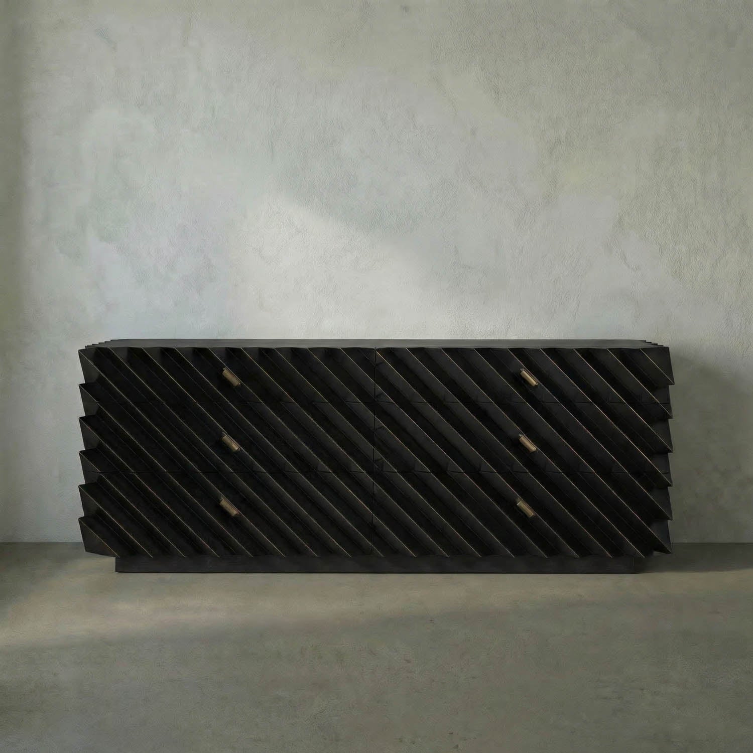 Hikaru Dresser, Hand Rubbed Black by Noir