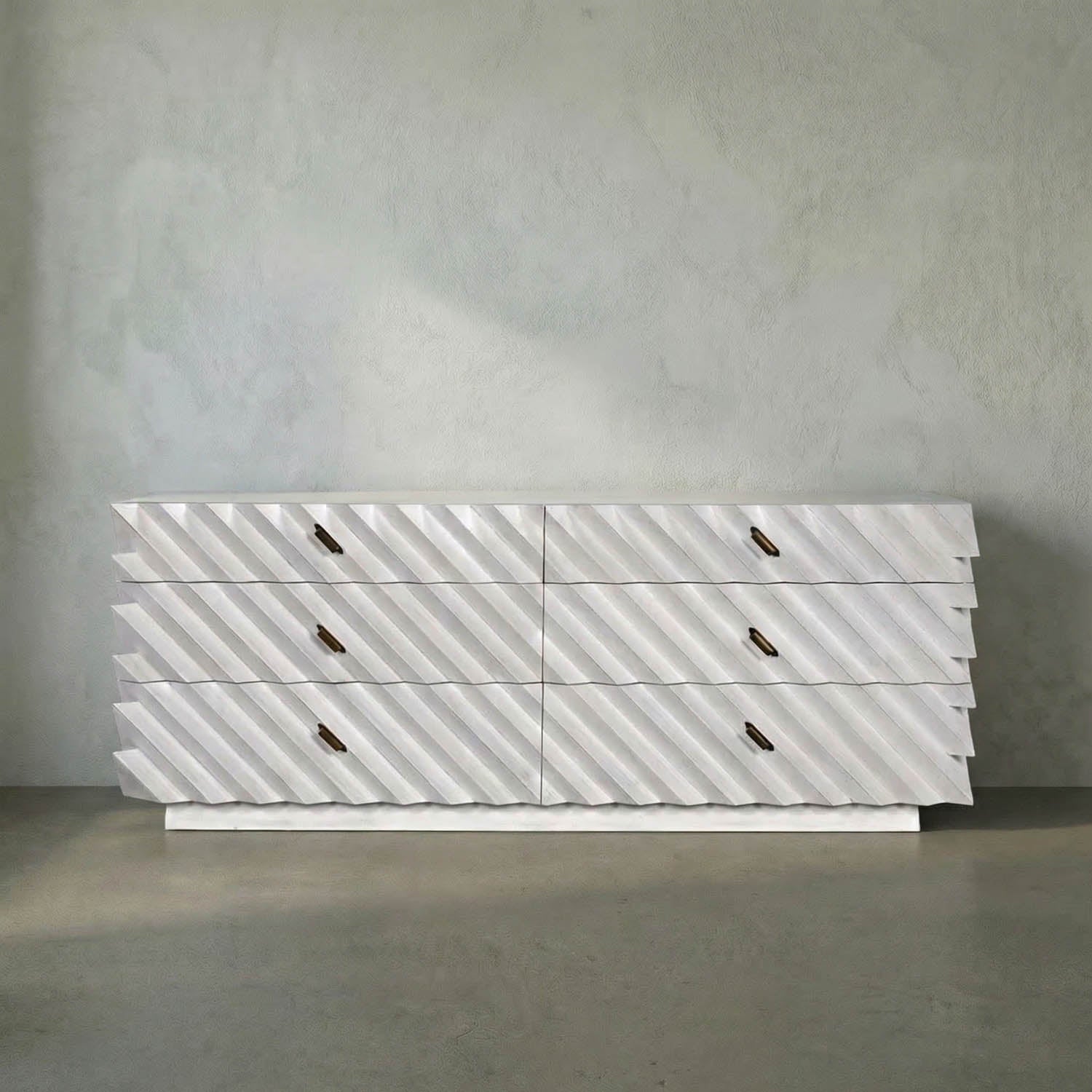 Hikaru Dresser, White Wash by Noir