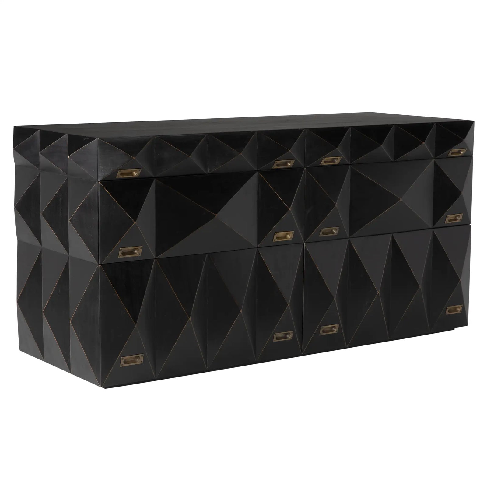 Allegra Dresser, Hand Rubbed Black