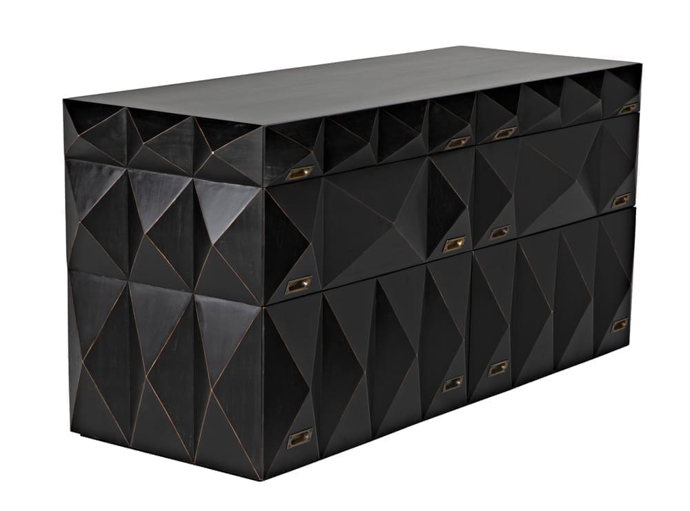 Allegra Dresser, Hand Rubbed Black