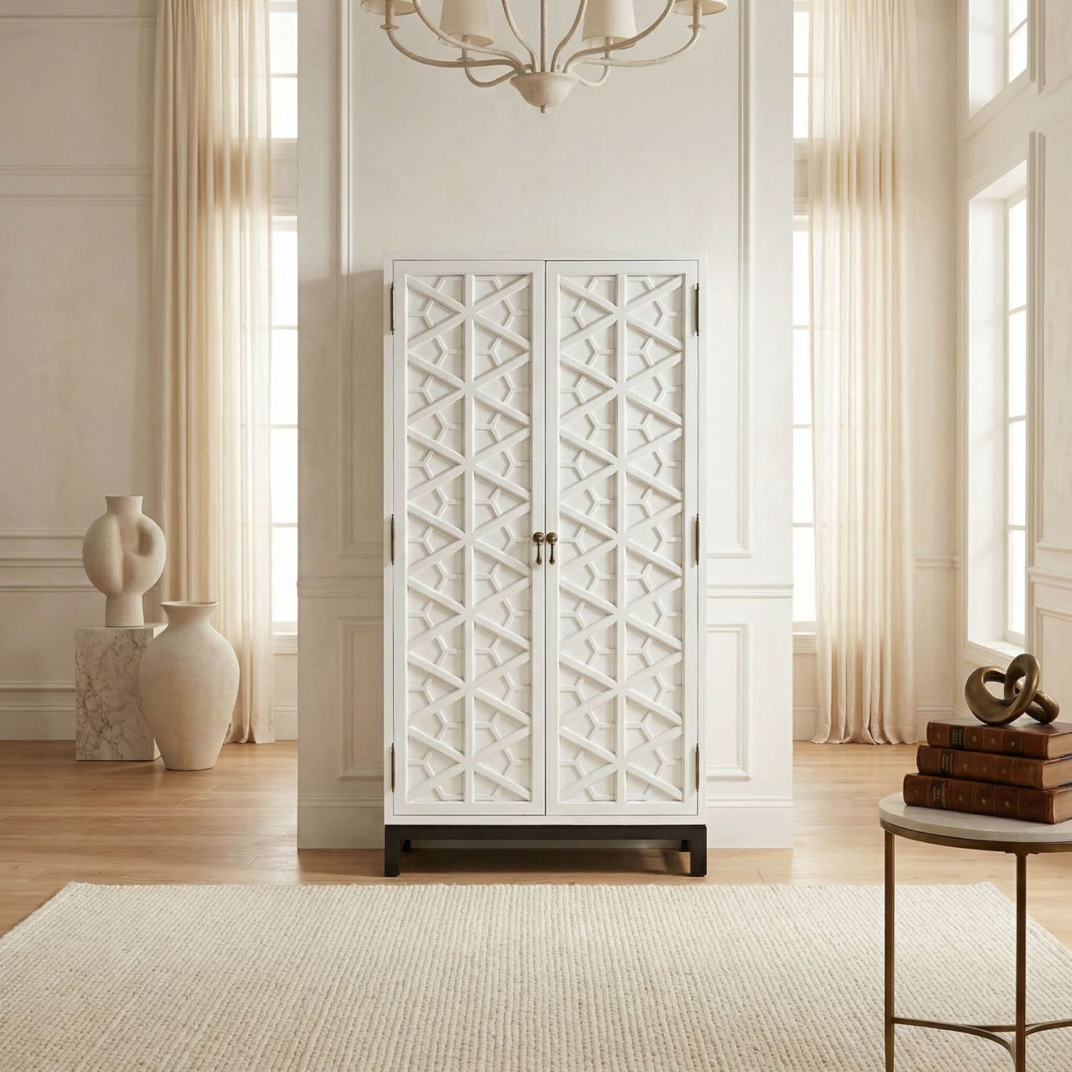 Maharadscha Hutch, Small, Solid White