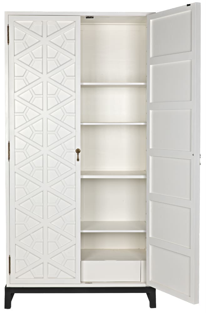 Maharadscha Hutch, Solid White