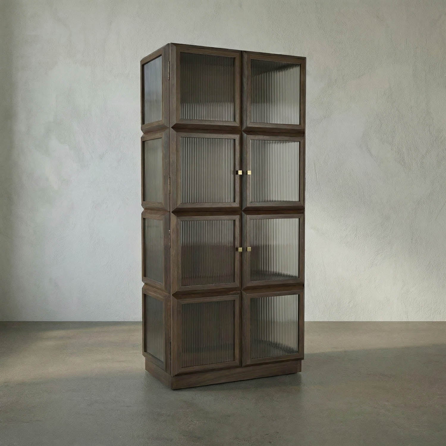 Collins Hutch, Dark Walnut by Noir