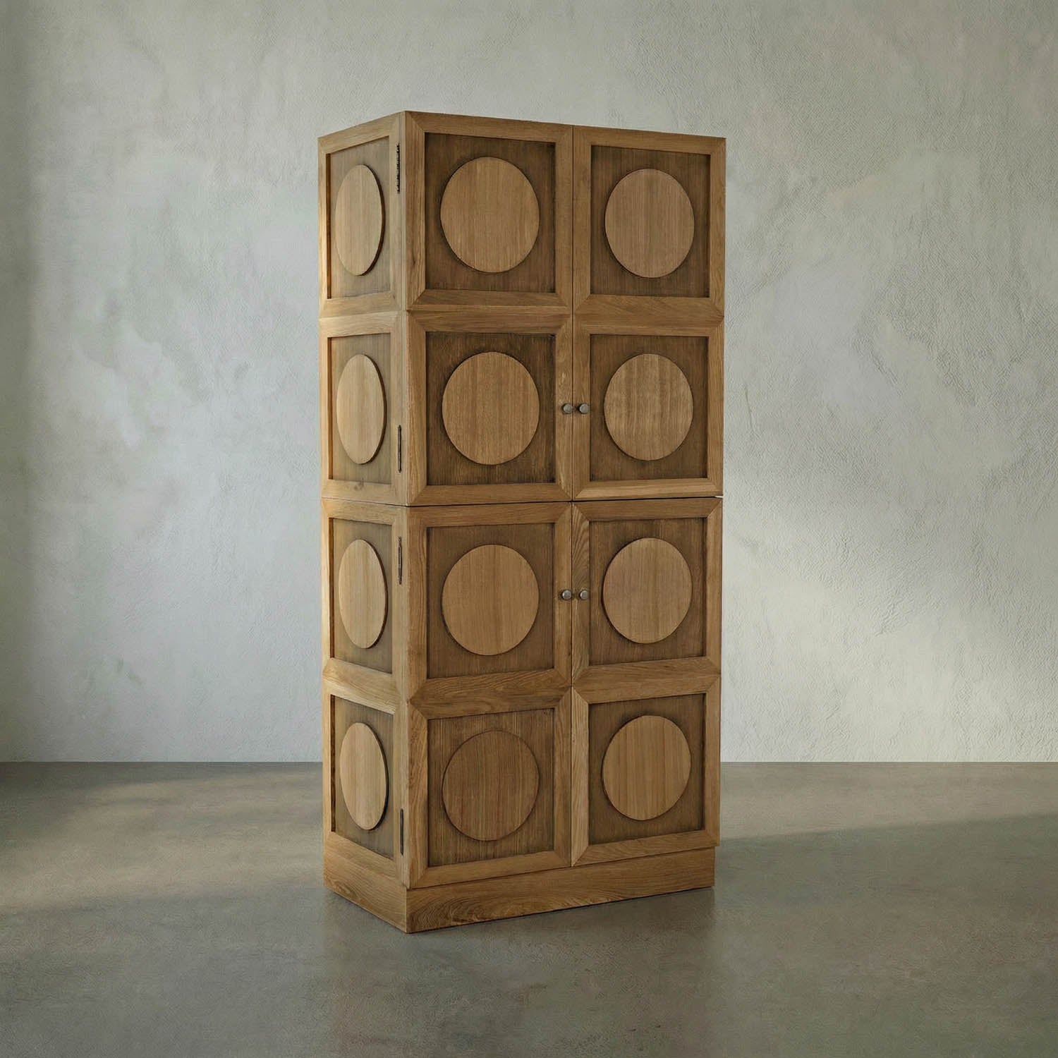 Wellington Hutch, White Oak by Noir