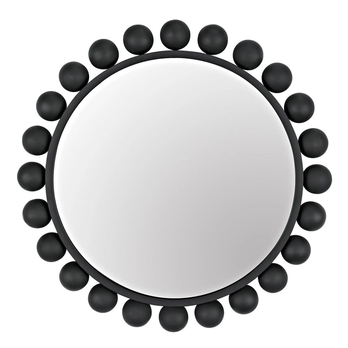 Cooper Mirror, Black Iron