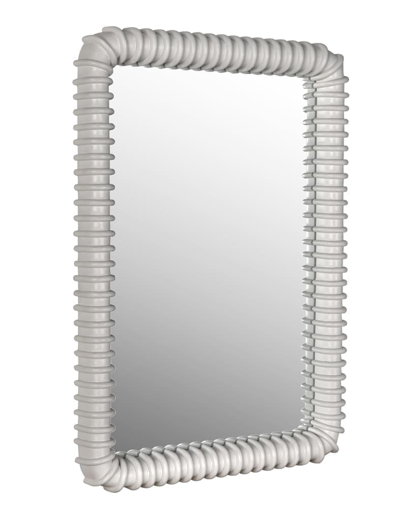 Toshi Mirror, Solid White