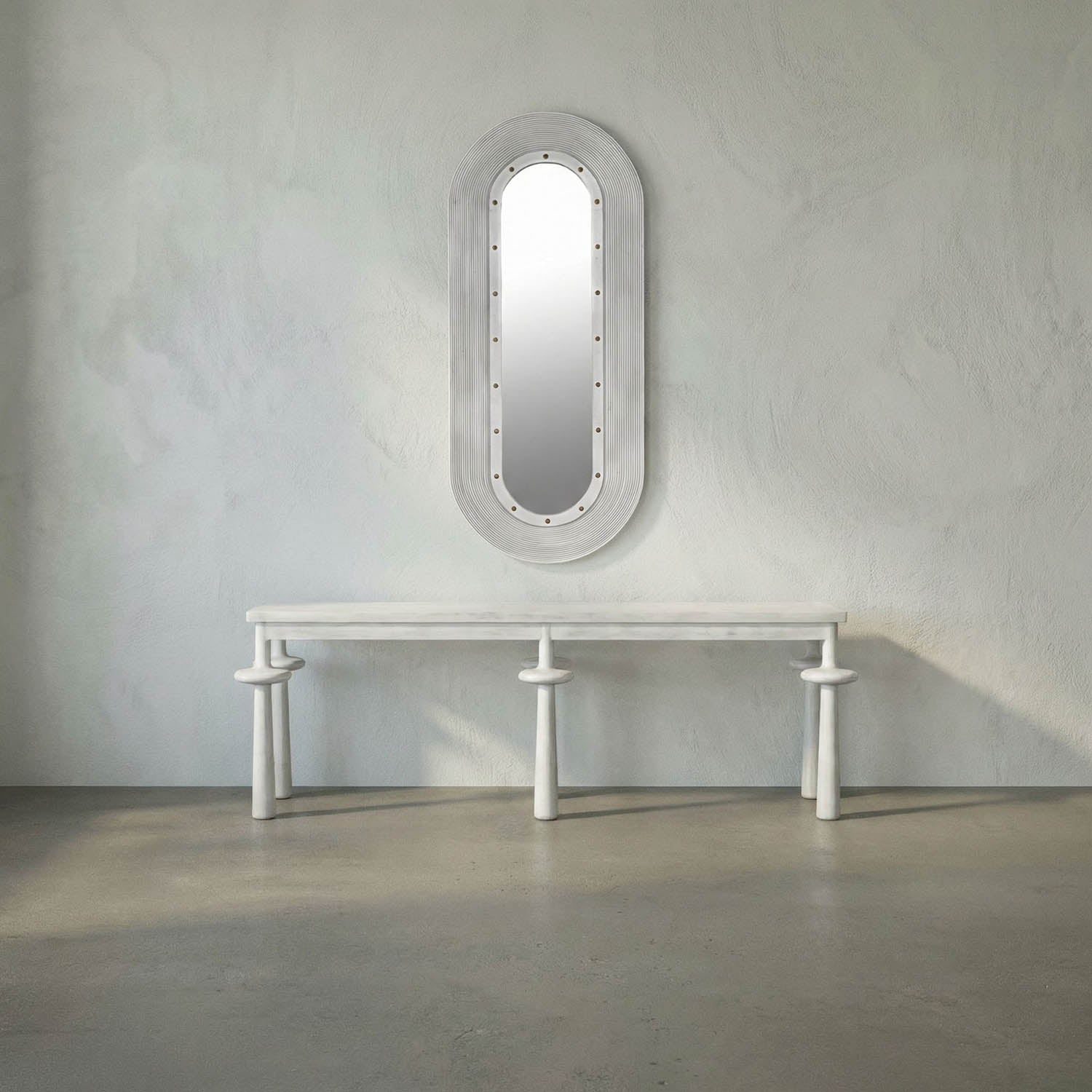 Luna Mirror, White Washed by Noir