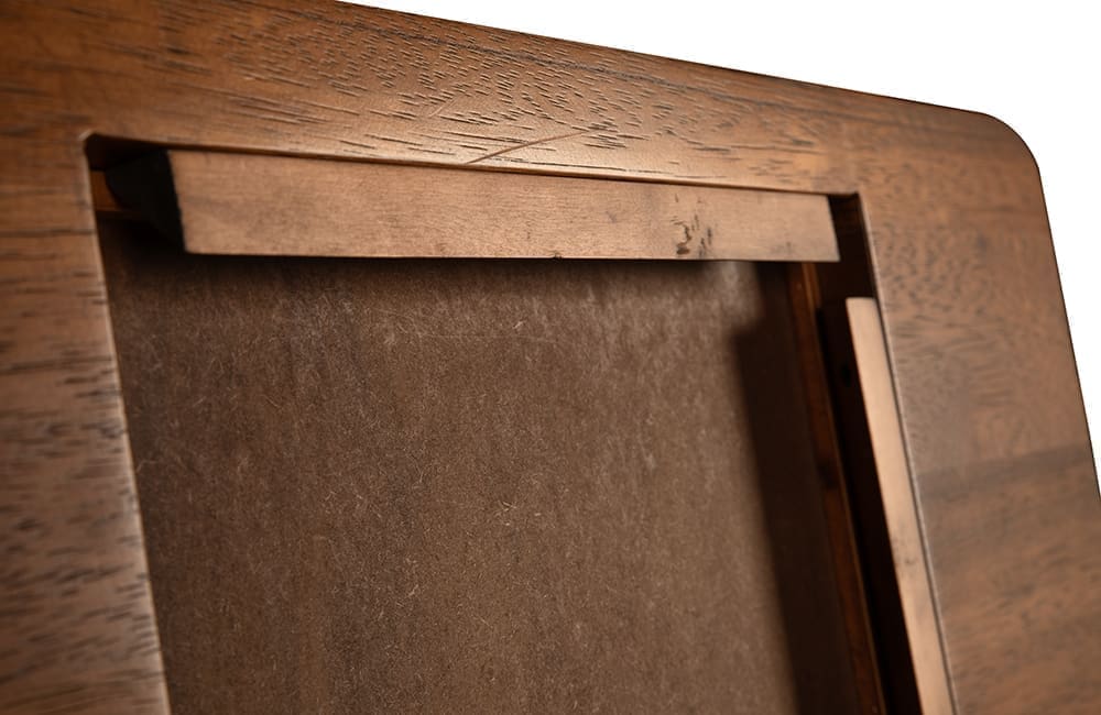 Franklin Mirror, B, Dark Walnut