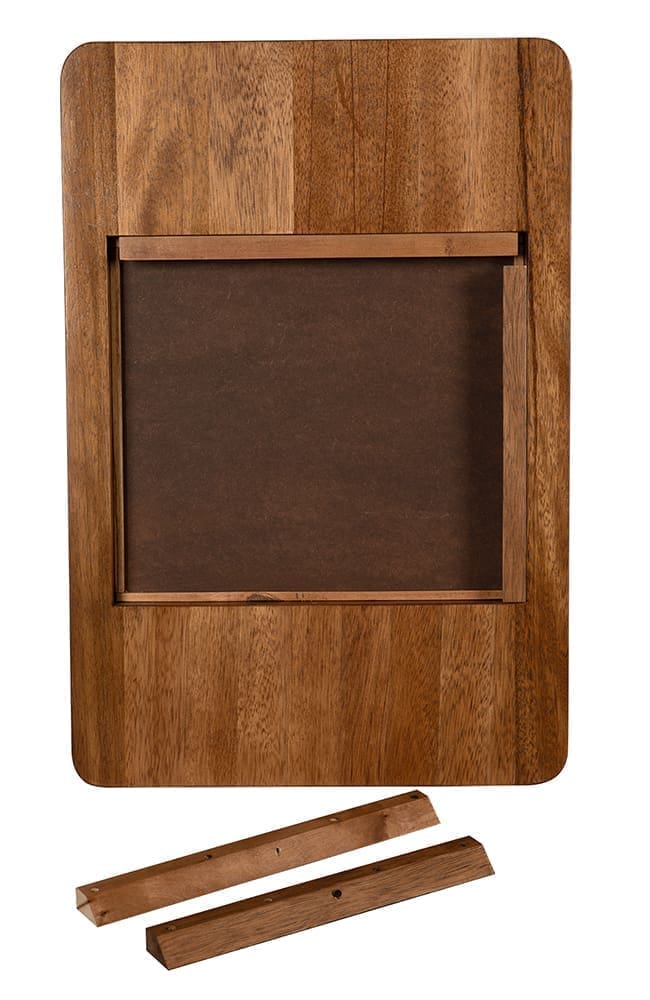 Franklin Mirror, B, Dark Walnut
