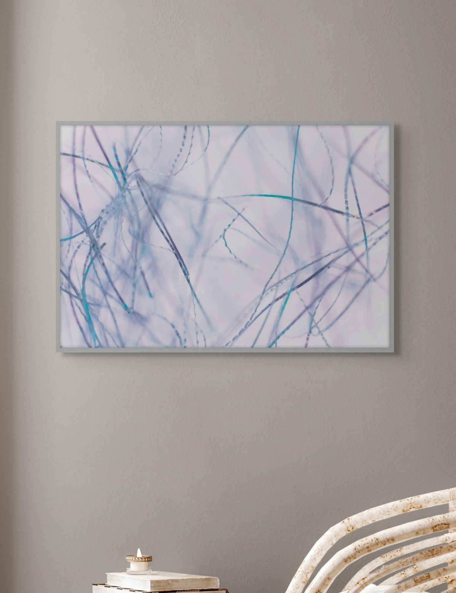 Violet Fibers 1 detail