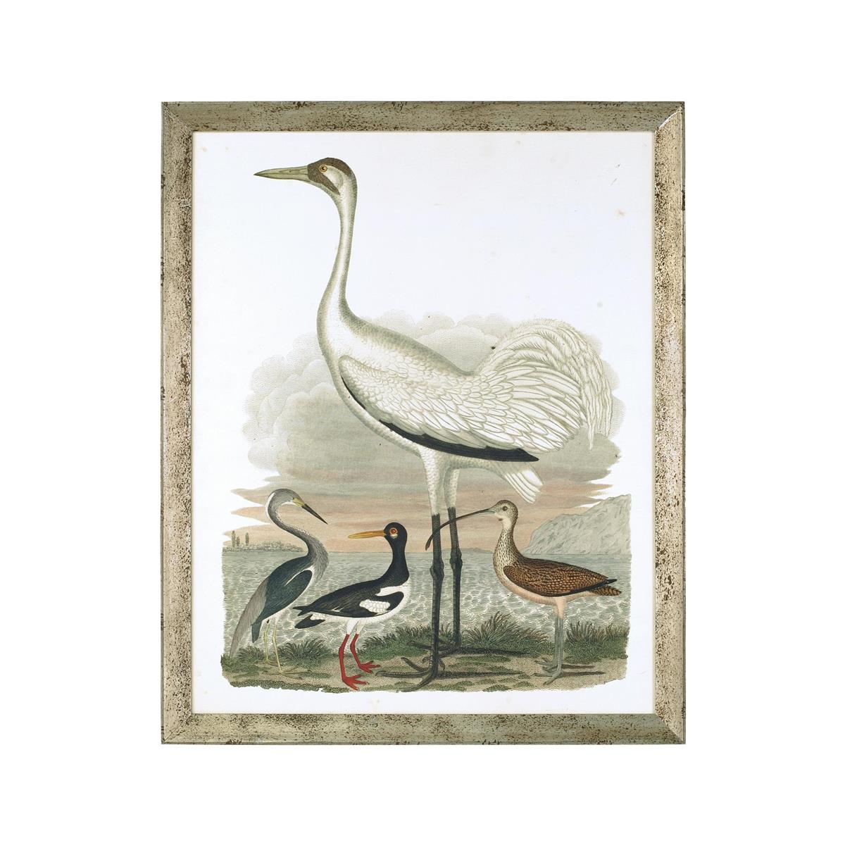 Large Heron Family II – Art by John Richard | Sutter & Vale