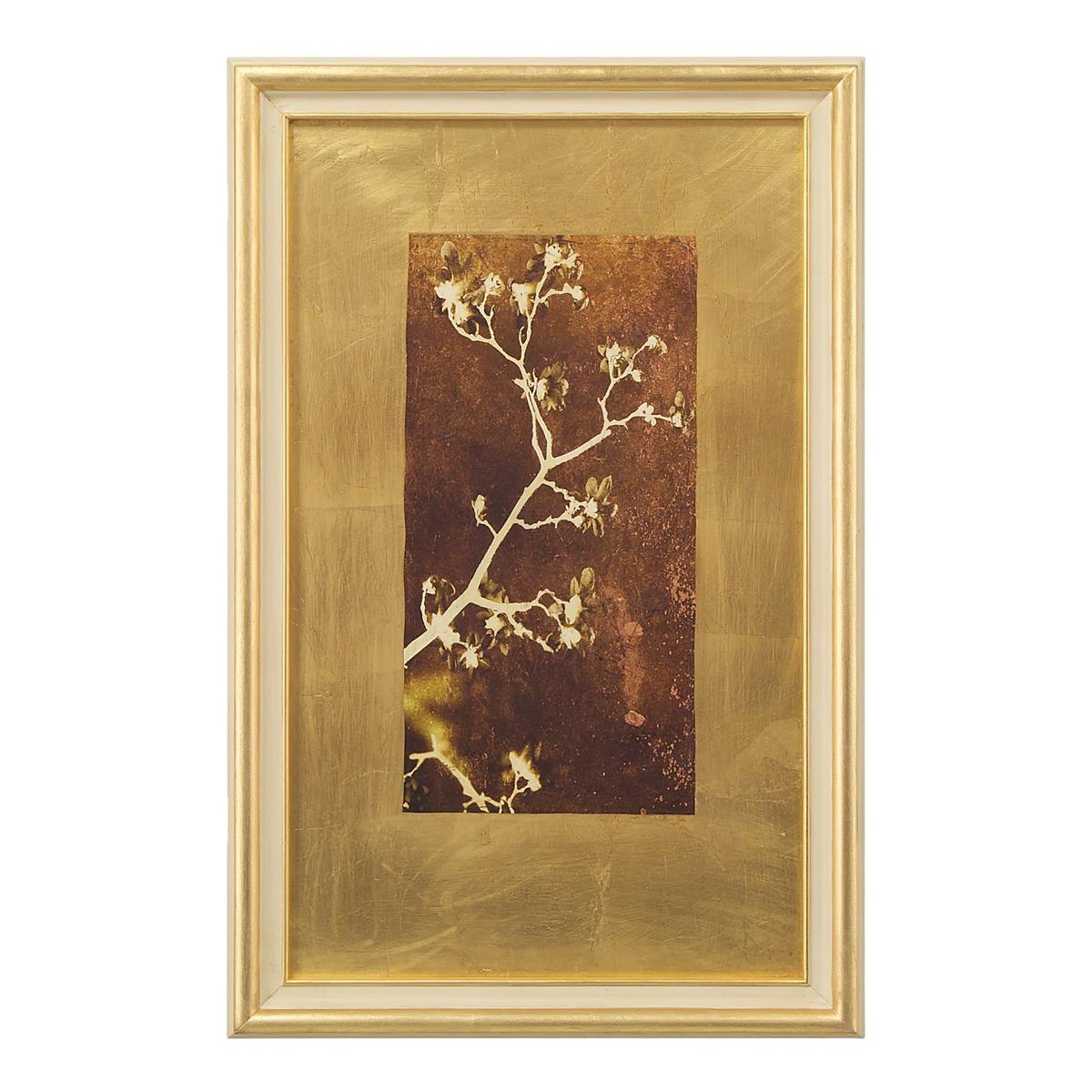 Gold-Leaf Branches I – Art by John Richard | Sutter & Vale