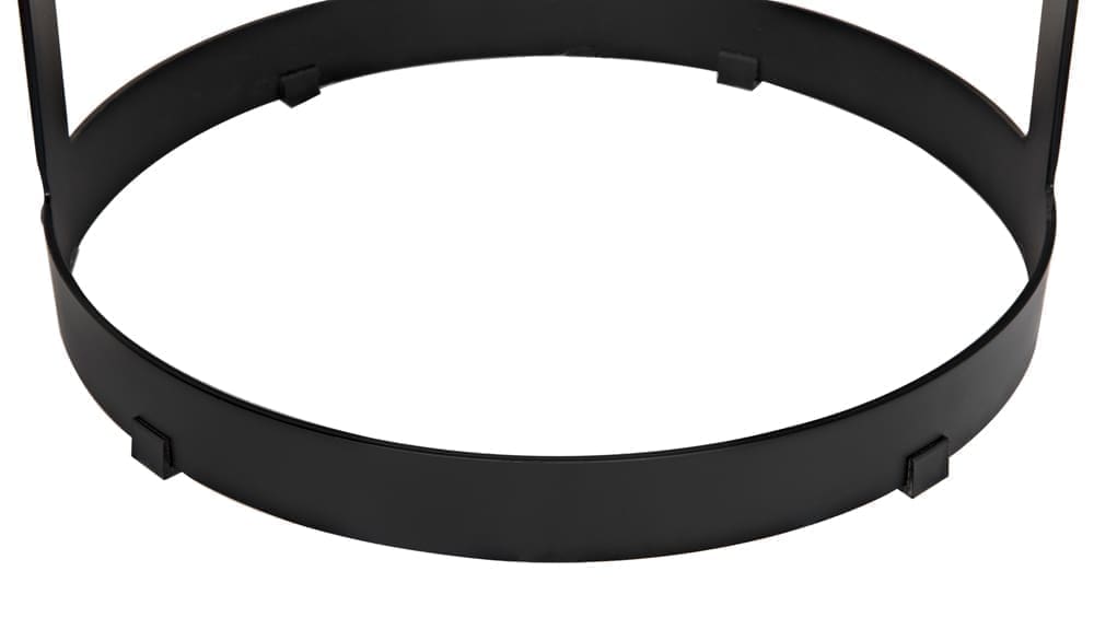 Dior Bar Stool, Black Iron