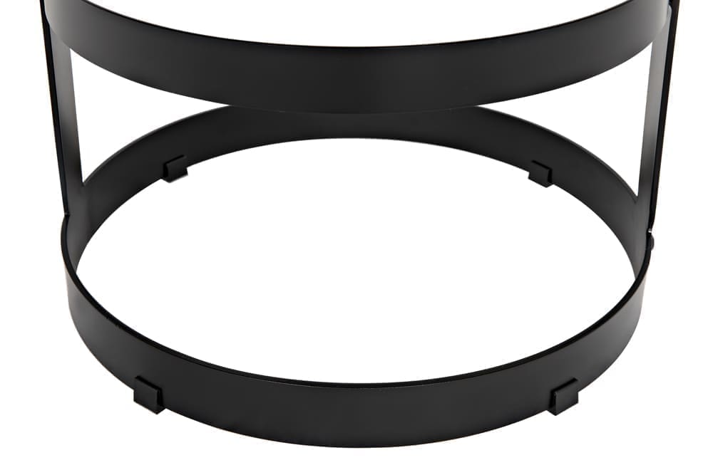 Dior Counter Stool, Black Iron