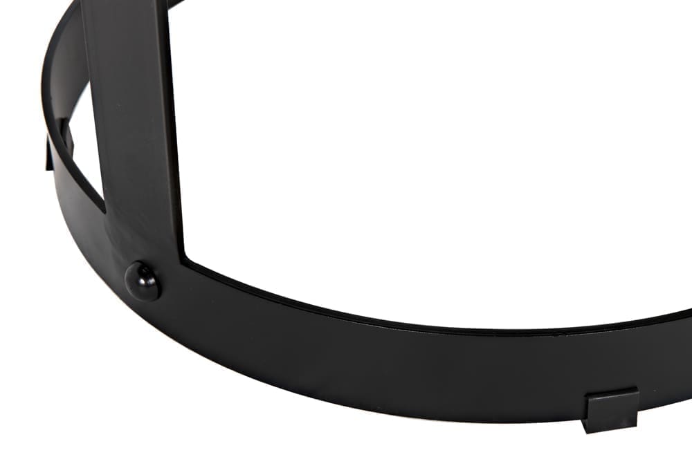 Dior Counter Stool, Black Iron