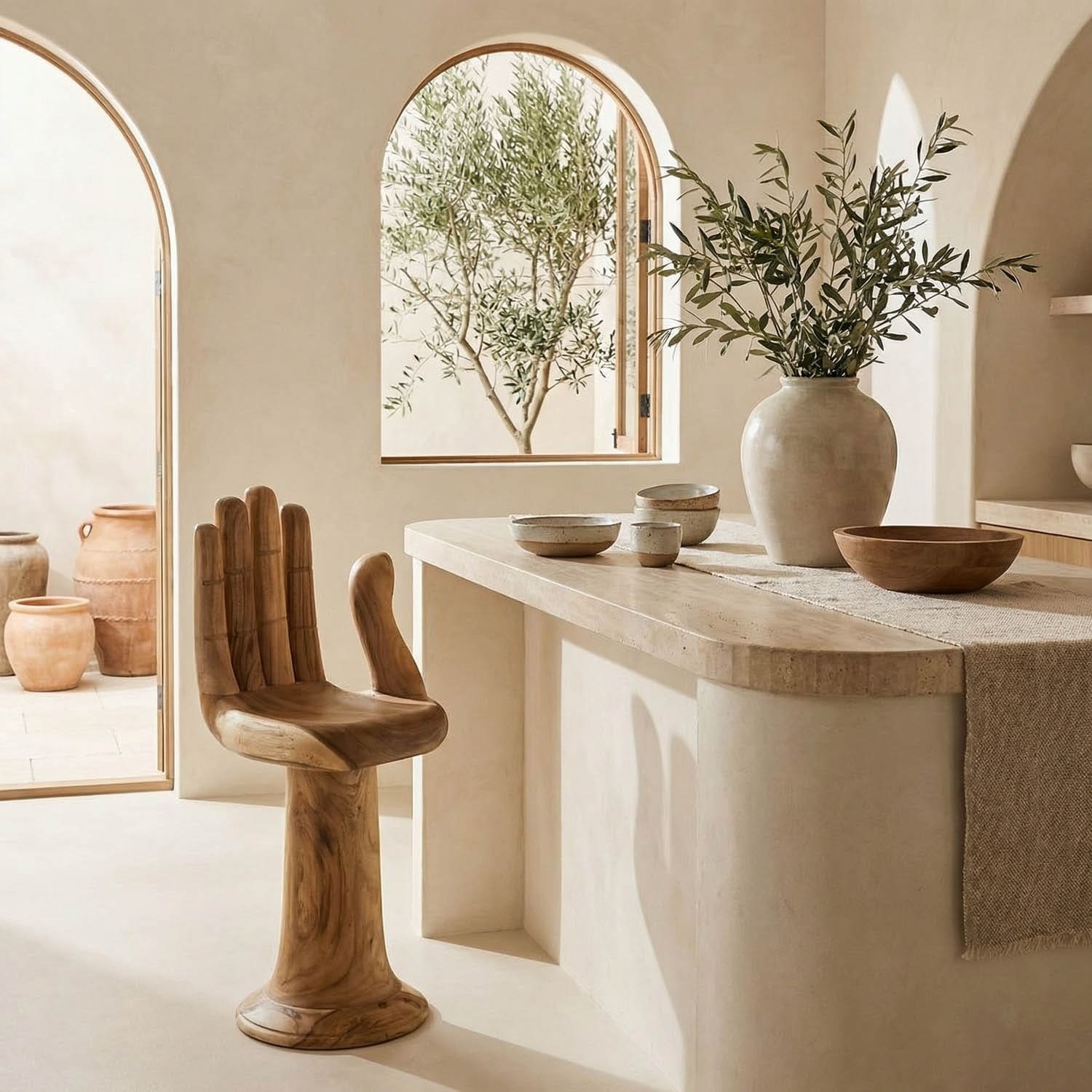 Buddha Counter Stool