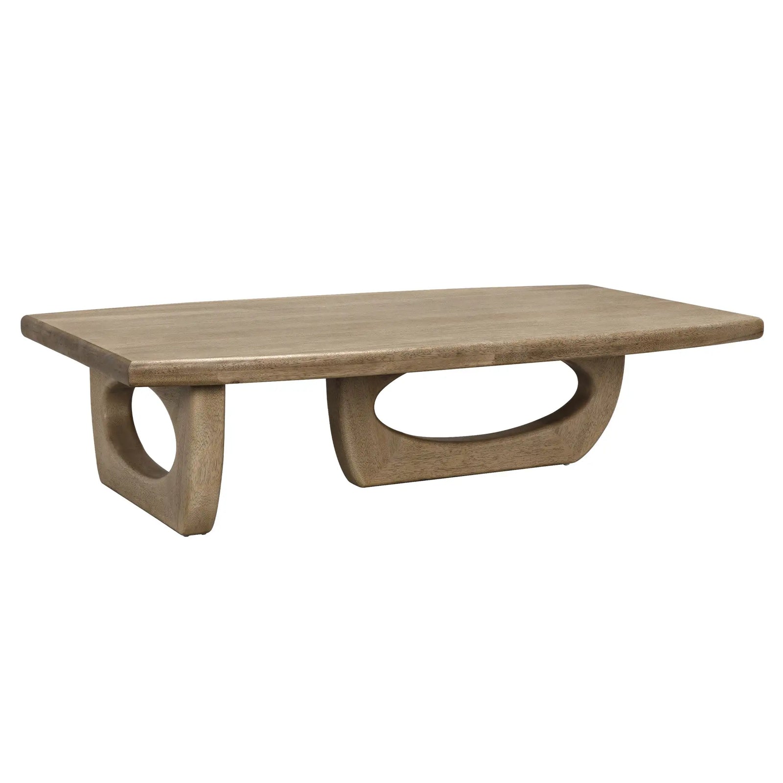 Douglas Coffee Table, Bleached Walnut