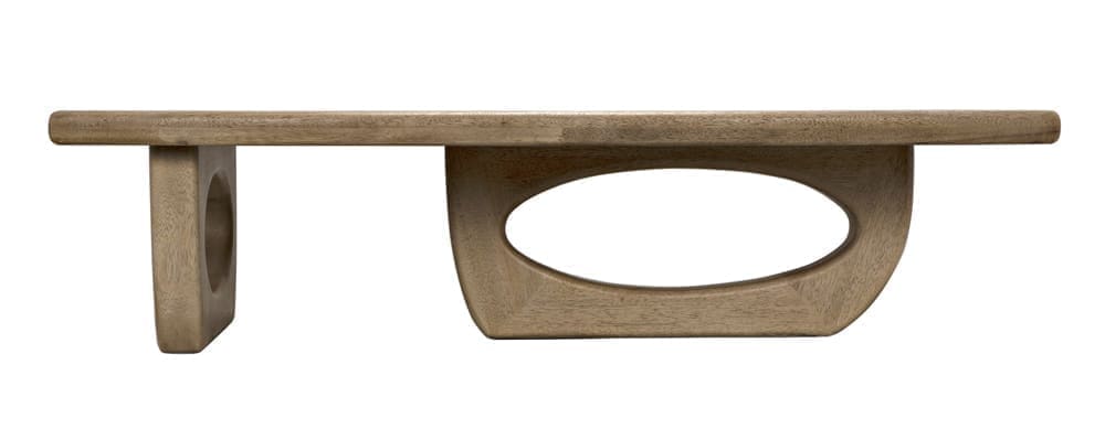 Douglas Coffee Table, Bleached Walnut