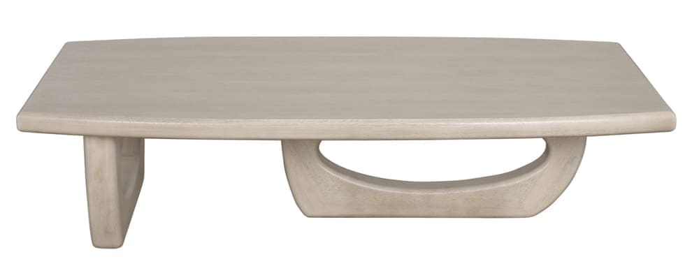 Douglas Coffee Table, Bleached Walnut