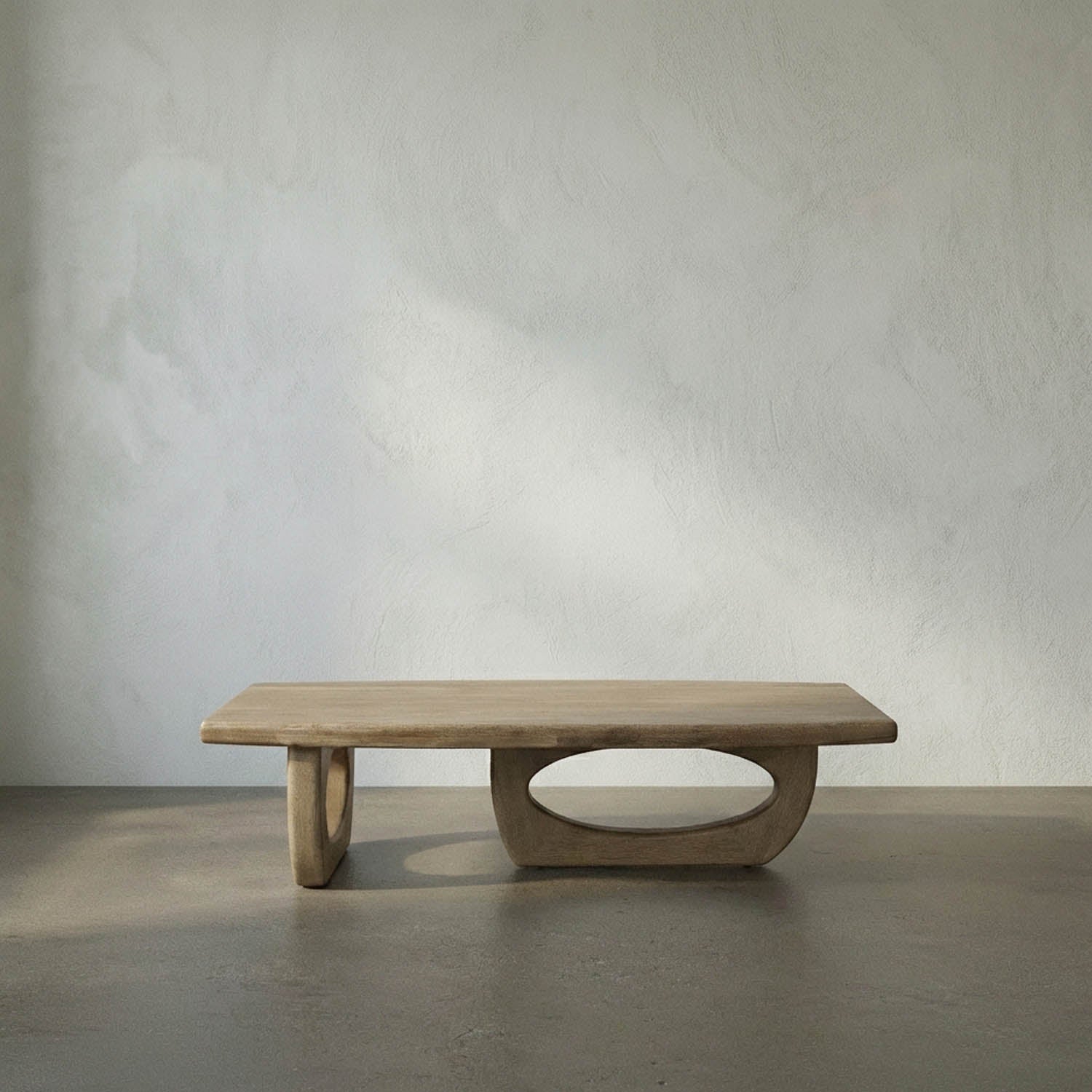 Douglas Coffee Table, Bleached Walnut by Noir