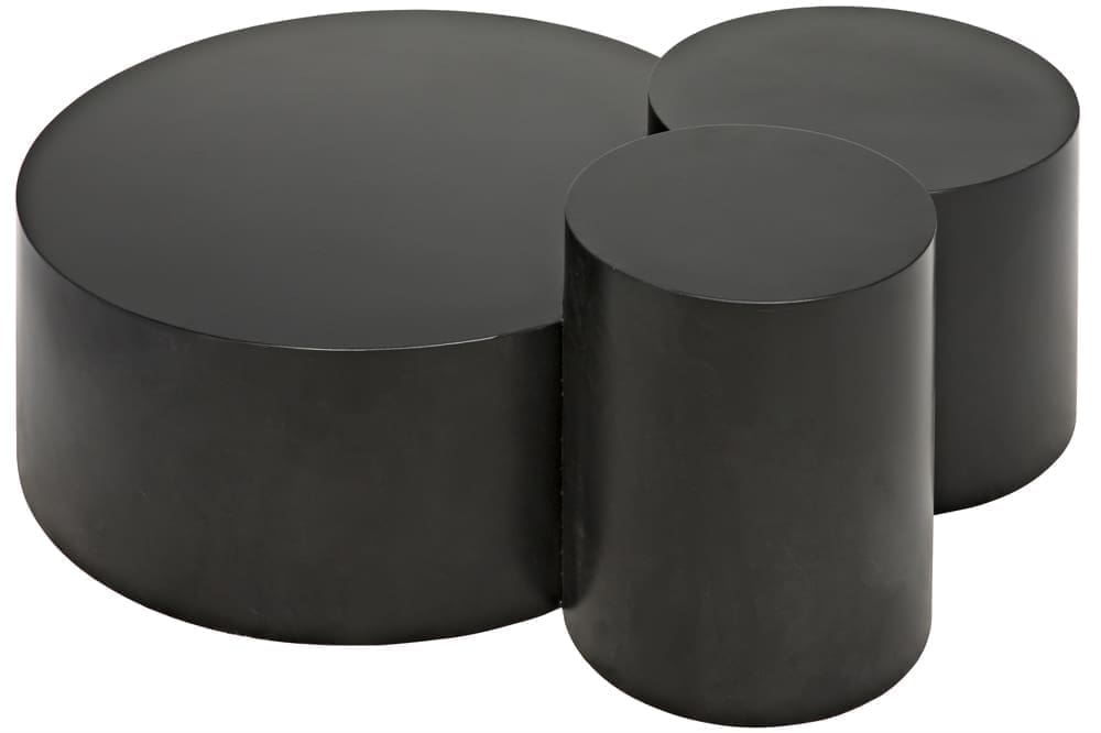 Ella Coffee Table, Black Iron