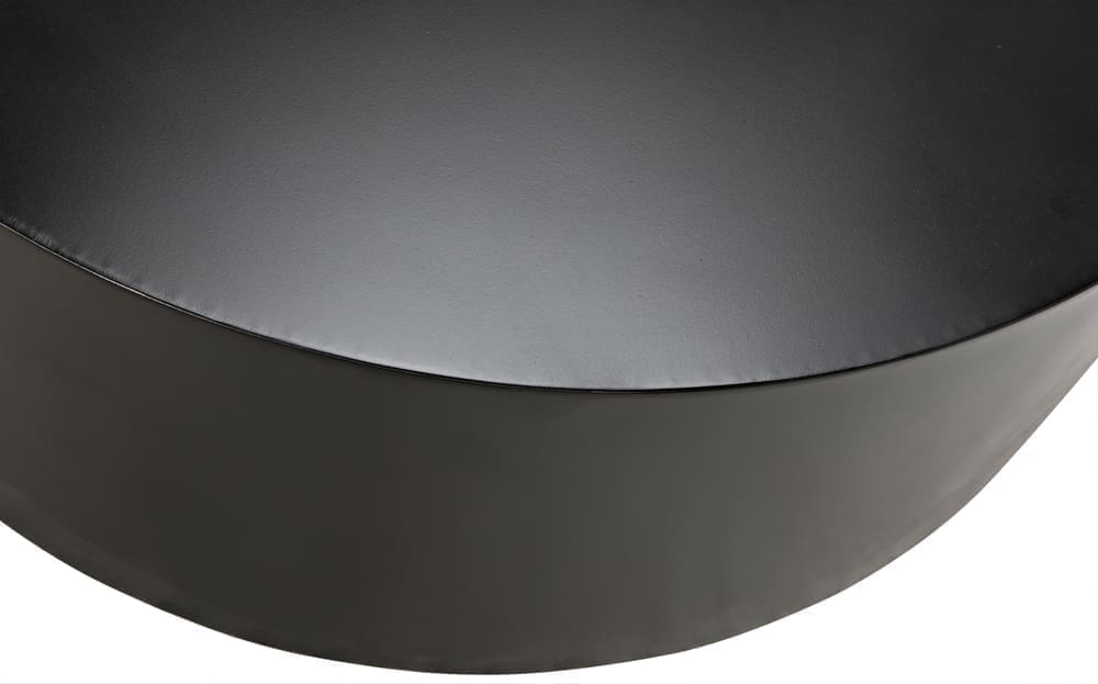Ella Coffee Table, Black Iron