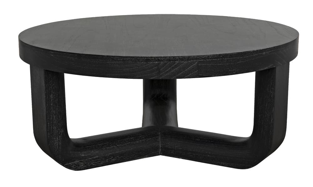 Joel Coffee Table, Cinder Black