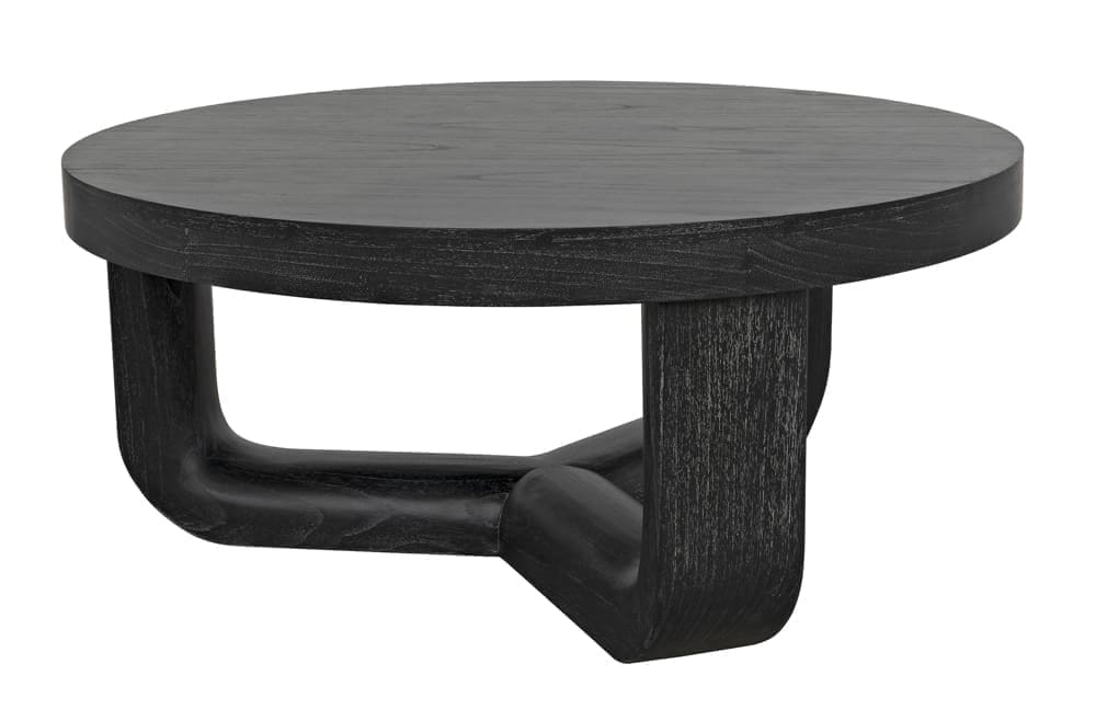 Joel Coffee Table, Cinder Black