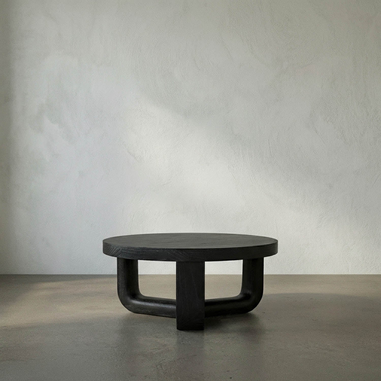 Joel Coffee Table, Cinder Black by Noir