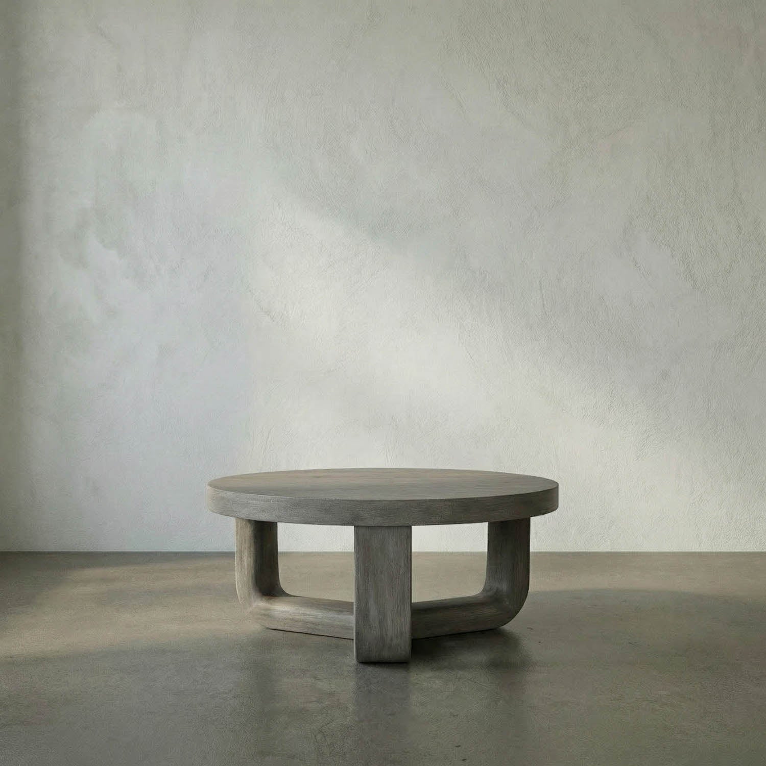 Joel Coffee Table, Distressed Grey by Noir