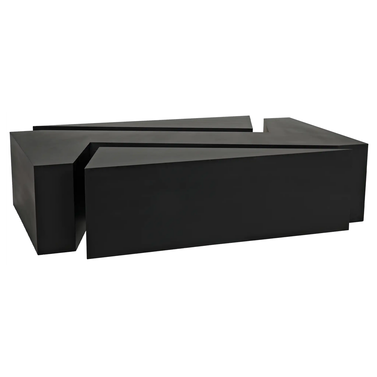 Element Coffee Table, Black Iron